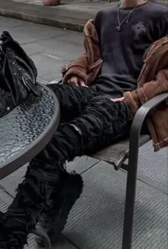 rickowens drkshdw tyrone cut jeans