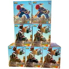 爆豪　勝己　轟　焦凍　ユアネクスト　僕の　ヒーローアカデミア　7個　フィギュア