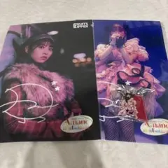 FRUITS ZIPPER 月足天音 ラッフルくじ クリアポスター キーホルダー