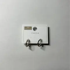 樹脂イヤリング ゴールド