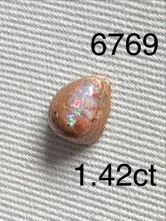 カンテラオパールNO.6769ルース1.42ct
