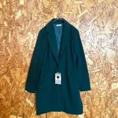 新品タグ付‼️ OLIVEdes OLIVE チェスターコート ダークグリーン