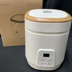 アルコレ ミニライスクッカー 2合炊き 未使用品 卓上炊飯器 お粥 ホワイトのサムネイル