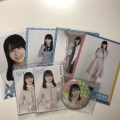 日向坂46 森本茉莉 生写真 缶バッジ ウエハース