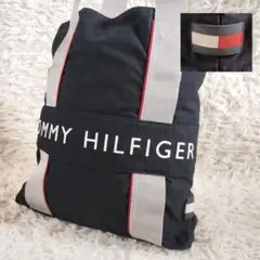 TOMMY HILFIGER トートバッグ A4収納可 フラッグロゴ ブラックのサムネイル