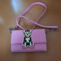 Marc Tetro ショルダー バッグ ピンク 犬柄のサムネイル
