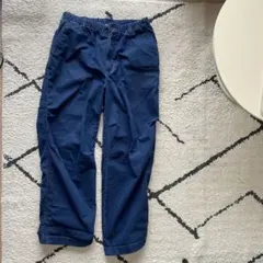 ユニクロc ワイドパラシュートパンツ　デニム　M