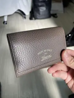 【新品未使用・箱、直営店カード付き】グッチ カードケース スウィング バイカラー