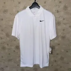 NIKE GOLF ポロシャツ ホワイト モダンフィットLサイズ - メルカリ