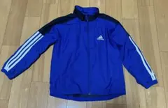 アディダス　アウター　ジャンパー　【130】　青
