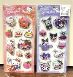 【正規品】サンリオ　スパンコールパーティ2枚セット　キティ　クロミ