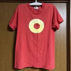 ↑THE HIGH-LOWS↓ バームクーヘン Tシャツ 赤のサムネイル
