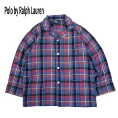 Polo by Ralph Lauren オープンカラー パジャマ シャツ Lのサムネイル