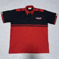 DUCATI 半袖シャツ ブラック×レッド XL