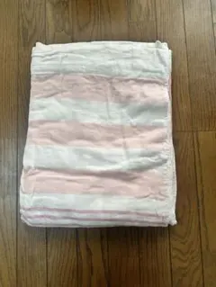 少々難あり　タオルケット　表面ガーゼ　シングル　ガーゼケット　厚手のサムネイル