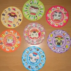 とっとこハム太郎 丸美屋 丸型シール 7枚セット