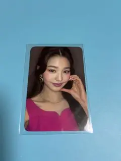 ウォニョン IVE Eleven Ktown4u 特典トレカ