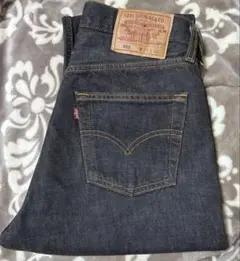 99年 usa製 Levi's 501 先染め ブラック デニム w29 l32のサムネイル