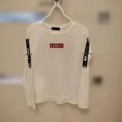 美品　Lovetoxic 長袖カットソー M ホワイト
