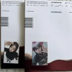 LE SSERAFIM UNFORGIVEN アルバム トレカ