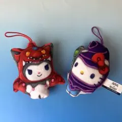 アメリカ マクドナルド サンリオx遊戯王コラボ キャラクターストラップ2個セット