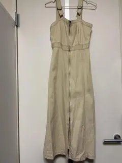one way ベージュ マキシドレスのサムネイル