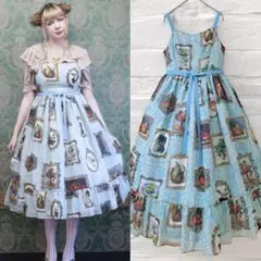 タグ付フルーツ柄JSK　Perla nell'ostricaぺルラネルオストリカのサムネイル