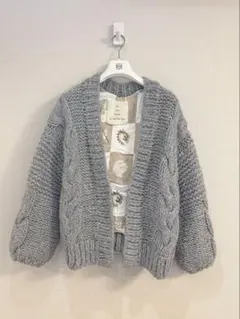 Sea Room lynn Hand made ニットカーディガン