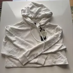 MERRELL オフホワイト クロップドパーカー S