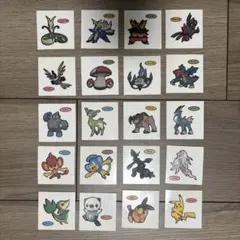 第122弾フルコンプセット　ポケモンパンシール　デコキャラシール