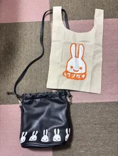 値下げ！2way巾着ショルダーバッグ＋元クソガキトートのサムネイル