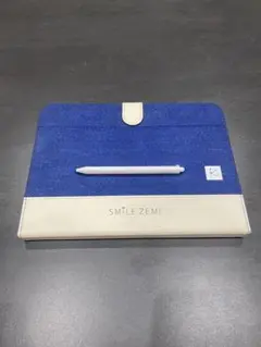 スマイルゼミ　タブレットカバー　組曲デニム　タッチペン付き