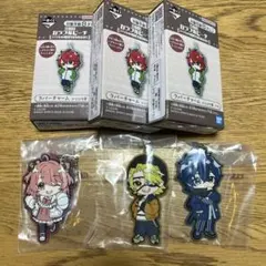 新品カラフルピーチ ラバーチャーム 3点セット