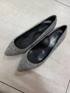 アンタイトル　ツイードパンプス