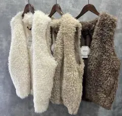 しまむら OFALO プードルファーベスト