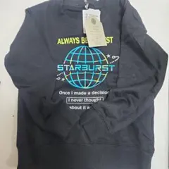 STARBURST ブラック 長袖カットソー 120