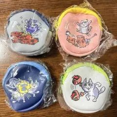 1☆ 仕事猫　コインケース 4種セット