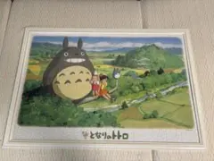 となりのトトロ ジグソーパズル 完成品 額縁付き