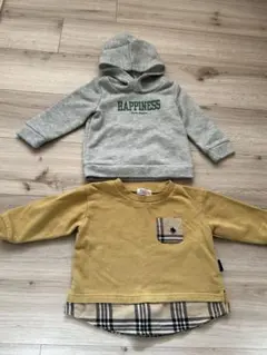 80サイズ　トレーナーセット