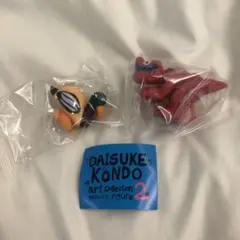 daisuke kondo アートコレクション　ガチャ　ティラノサウルス　鴨