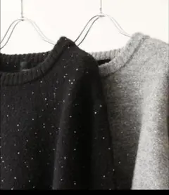 新品未使用　Spick & Span スパンコールショート丈ニット