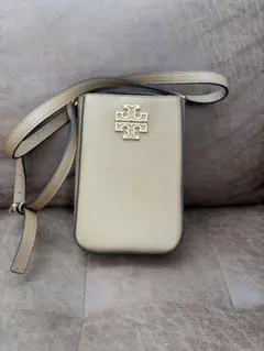 極美品！トリーバーチ TORY BURCH スマホショルダーバッグ ベージュ系のサムネイル