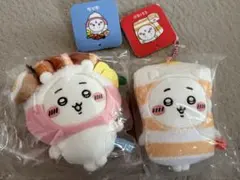 台湾限定 ちいかわ夜市 ちいかわ ルーローハン セット ぬいぐるみ