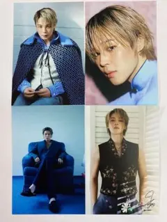 BTS ジミン　ポストカード　4枚