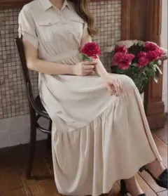 ハーリップトゥ Herlipto Noble Shirt Dress - メルカリ