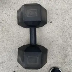 10kg 六角ダンベル ラバーコーティング1個①