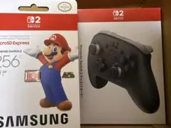 Switch2 proコントローラー NintendoSDカード