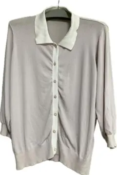 ぽ*ん様 カーディガン　Ｌ　七分袖