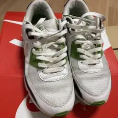 NIKE AIR MAX 90 スニーカー ホワイト グリーン　27cm