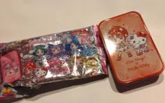 すらいどきゃん　スライド 空き缶　キティ